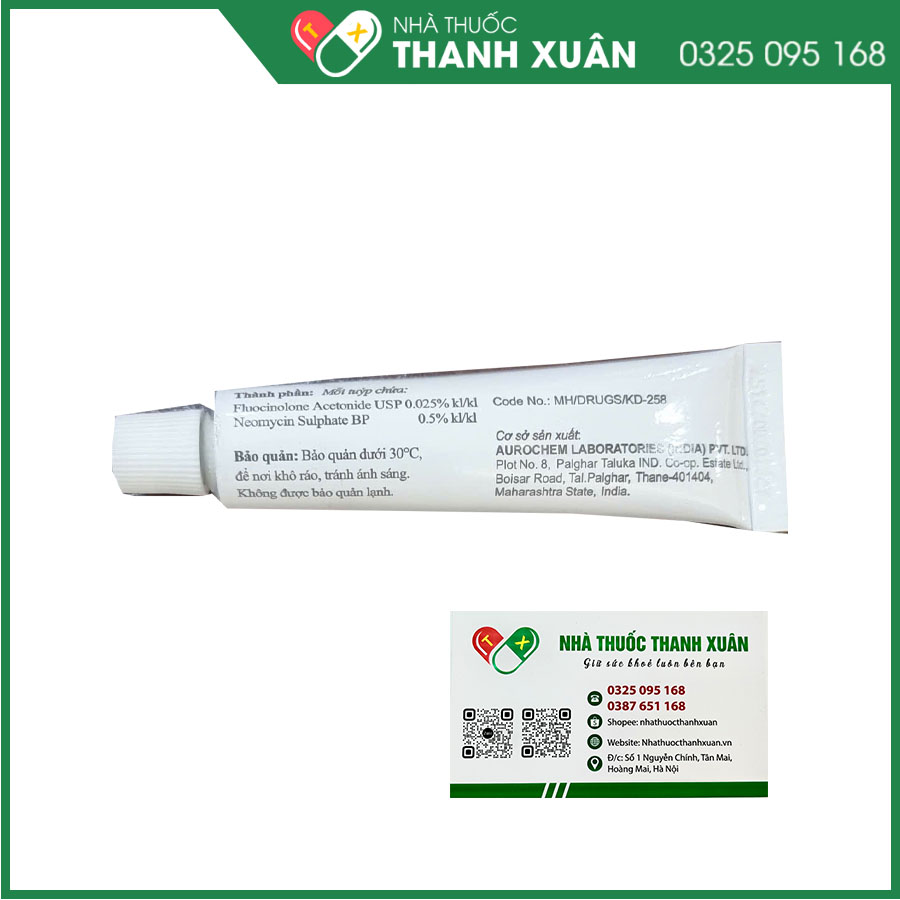 Allucot-N thuốc điều trị các bệnh viêm da, nhiễm khuẩn ngoài da